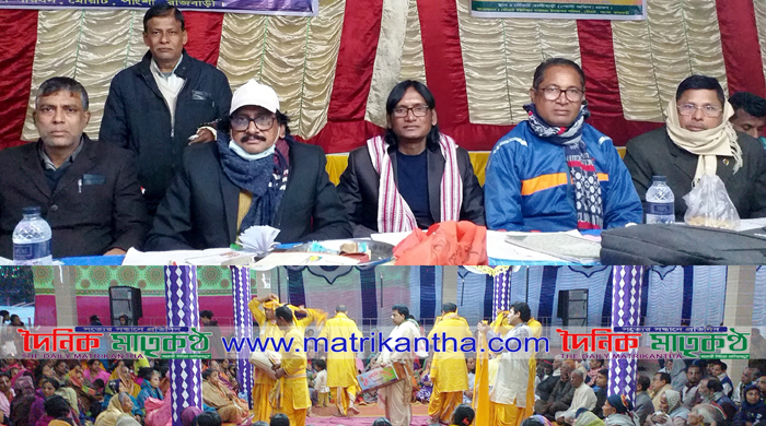 পাংশার মৌরাট ও বিলজোনায় চলছে মহানাম যজ্ঞানুষ্ঠান